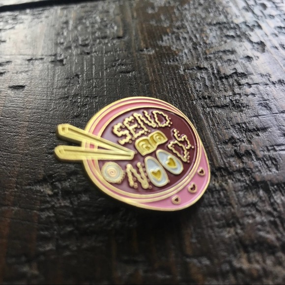 SEND NOODS Collectible Enamel Pin NEW! 1073 - Picture 4 of 7